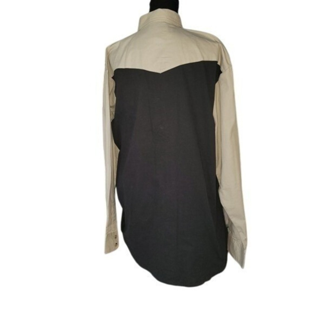 Wrangler Western Button Down Zigzag‎ Aztec Men Sz… - image 2